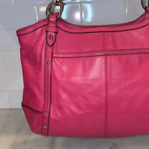 Coach Purse Handbag Leather Pocketbook Alexandria Chain Shoulder Bag - Picture 2 of 16